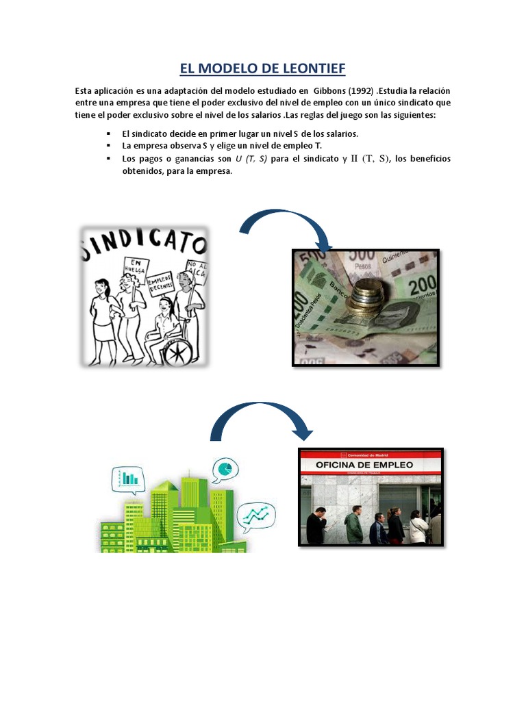 El Modelo de Leontief | PDF