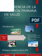 La Gerencia de La Atención Primaria en Salud