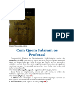 Com quem falaram os profetas