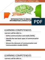 Understanding Media and Information Literacy