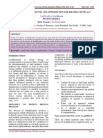 Lyophilization - Process and Optimization For Phar