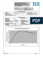 Unconsolidated-Undrained Triaxial Compression Test On Cohesive Soils (Quick Undrained)