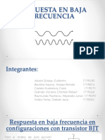 Respuesta en Baja Frecuencia