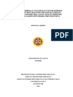 Analisis Perbedaan Volume Dan Faktor Koreksi Pada Shotcrete Delivery Process Di Tambang Bawah Tanah Deep Mill Level Zone PT Freeport Indonesia Kabupaten Mimika Provinsi Papua