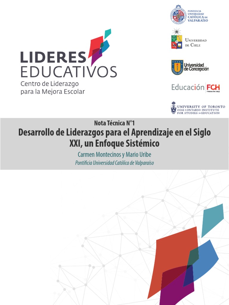 Liderazgo Educativo en el Siglo XXI | PDF | Liderazgo | Plan de estudios