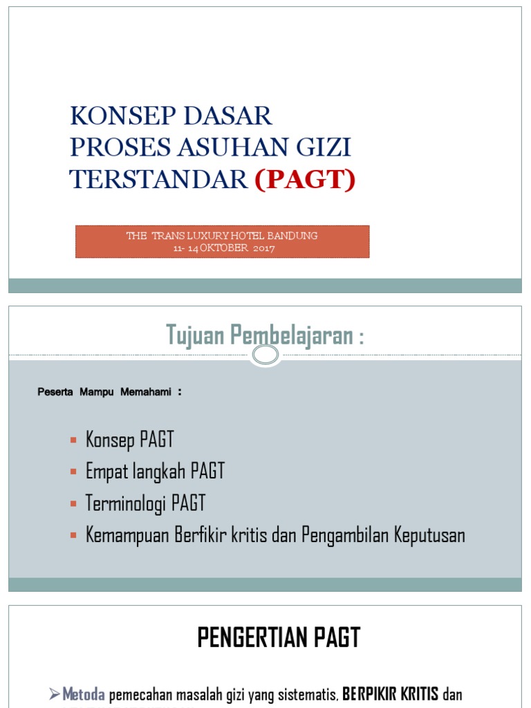 Konsep Dasar PAGT - PAGD EDIT PDF | PDF