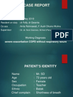 Case Report: Severe Exacerbation COPD Without Respiratory Failure