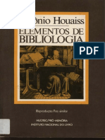 LIVRO - Elementos de Bibliologia PDF