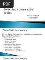 2 - Cisco Switches Models and How To Select The Appropriate Switch