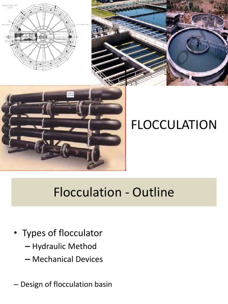 Flocculation Design | PDF | Civil Engineering | Mechanical Engineering