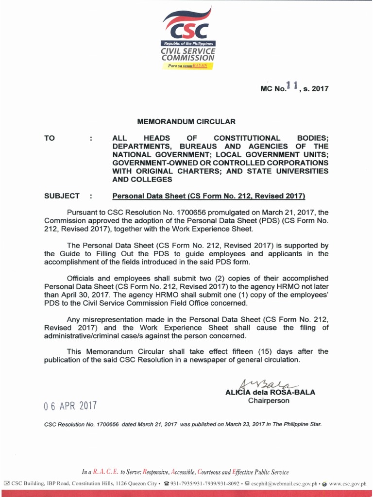 Pds revised 2017 pdf
