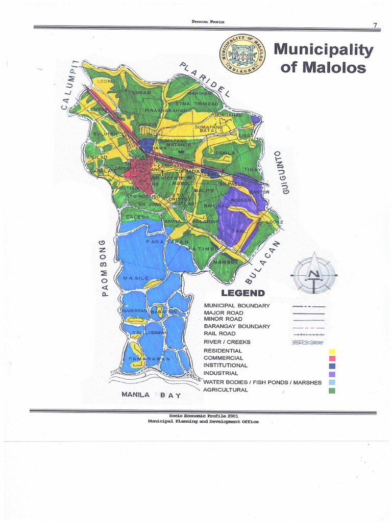 Map Of Malolos Bulacan Malolos Land Use Map | Pdf