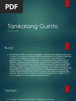 Tanikalang Guinto