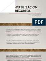 Contabilización recursos NIC-NIIF