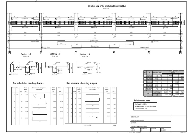 Longitudinal BEAM Reinforcement - 2 | PDF | Building Materials | Civil ...