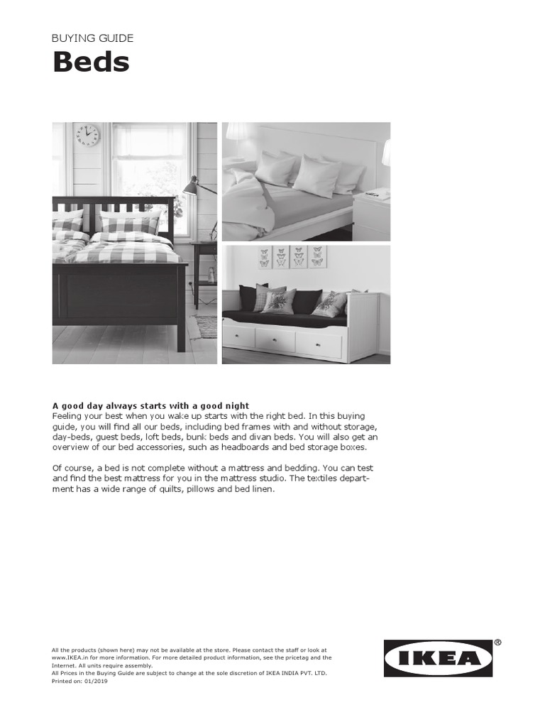 Beds Buying Guide PDF Bed Mattress