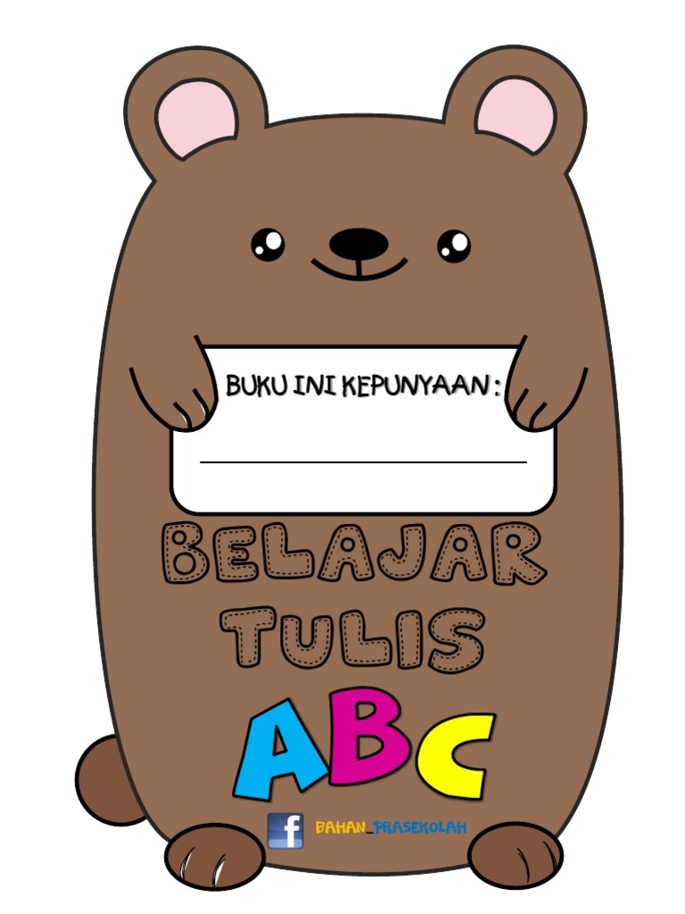 Belajar Tulis: Buku Ini Kepunyaan | PDF