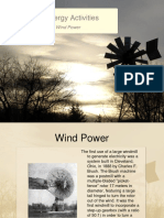 Alternate Energy Activities: A Look at Wind Power