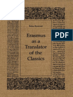 (Erasmus Studies) Erika Rummel - Erasmus As A Translator of The Classics (1985, University of Toronto Press)