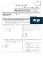 Evaluación Sumativa Decimales 6to A