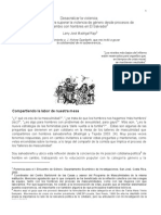 DESACRALIZAR LA VIOLENCIA Buscando estrategias para superar la violencia de género