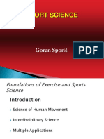 Sport Science: Goran Sporiš