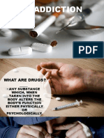 Drug Addiction: By: Ralph Berganio Abeygail Jimenez Maria Jasmine Maala Arleen Rose Roxas Margareth Cortez