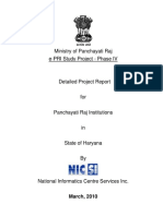 Ministry of Panchayati Raj e-PRI Study Project - Phase IV: March, 2010