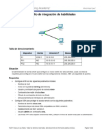 2.4.1.2 Packet Tracer - Skills Integration Challenge Instructions