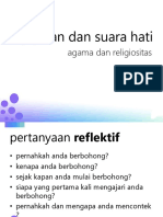 Kejujuran Dan Suara Hati