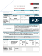 Sesion de Aprendizaje de Ecuaciones de Primer Grado I Ccesa007