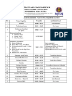 Rundown Acara Bubakbubuk