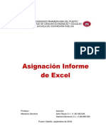 Informe Computacion Excel 