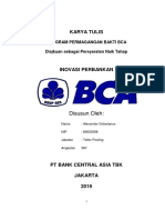 Karya Tulis Tahap 3 Bakti BCA Inovasi Perbankan