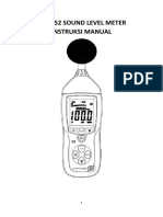 05 Manual Sound Level Meter DT-8852