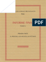 Informe Final de La Comisión de La Verdad y Reconciliación - Tomo V - Perú