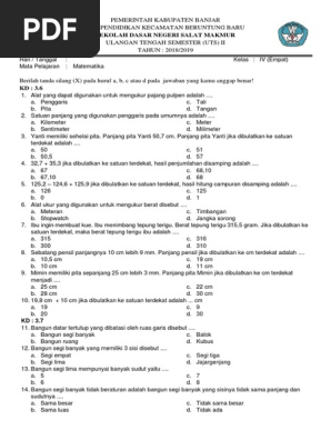 Soal Matematika