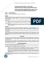 Bridging European and N American Rail Safety Assurance Gaps-Examples of Typical Cases of Cross Acceptace in Both Directions Bis