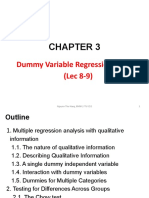 Dummy Variable Regression Models (Lec 8-9) : 1 Nguyen Thu Hang, BMNV, FTU CS2