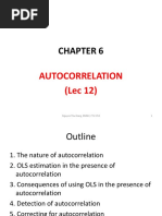 Autocorrelation (Lec 12) : 1 Nguyen Thu Hang, BMNV, FTU CS2