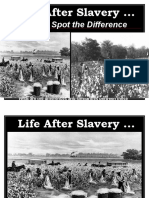 Starter: Spot The Difference: Life After Slavery