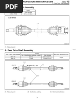 Rear Drive Shaft Assembly