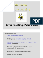 Presentation Poka Yoke