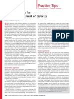 Practice Tips: Insulin Protocols For Hospital Management of Diabetes