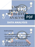 BUSINESS PROPOSAL WITH DATA ANALYSIS - PPSX