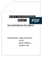 Design and Engineering Project: Multipurpose Pen Drive