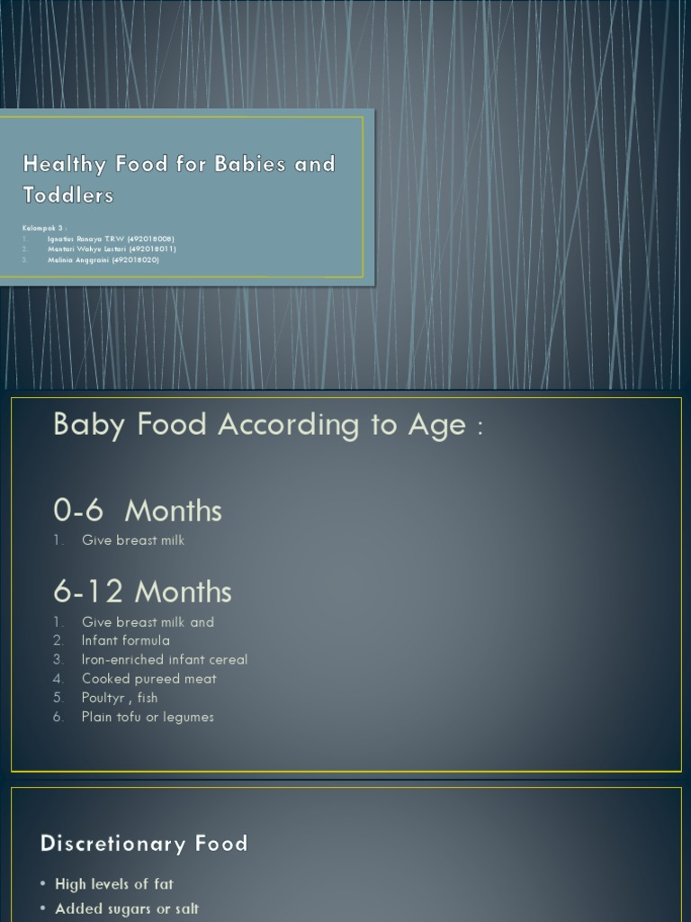 Essential Nutrition for Babies & Toddlers | PDF | Wellness