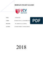 Informe Topografico