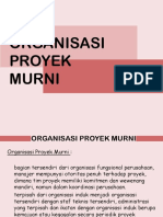 Organisasi Proyek Murni