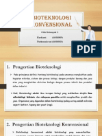 Bioteknologi Konvensional